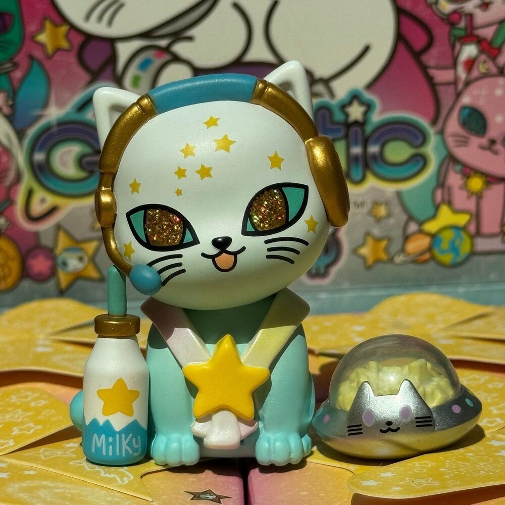 tokidoki Blue Capt. Whiskers Galactic Cat from Galactic Cat$
